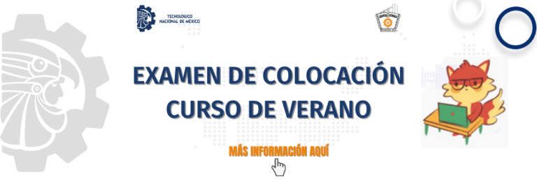 Examen de Colocación Curso de Verano