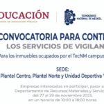 CONVOCATORIA PRA VIGILANCIA