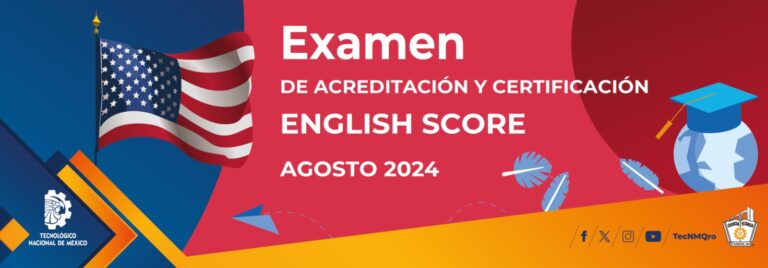 Examen de Acreditación y Certificación English Score Agosto 2024