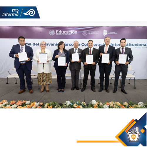 Fortalecen la educación superior en Querétaro con firma de convenio interinstitucional entre el TecNM y la UAQ